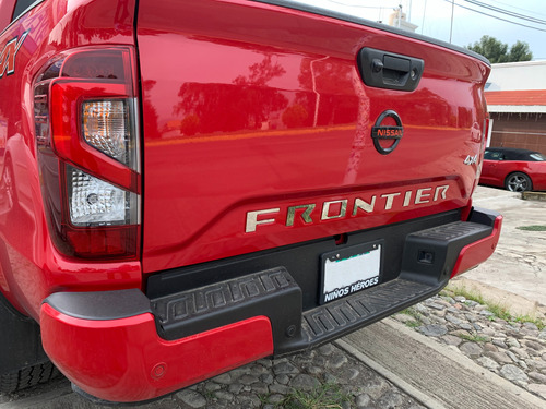 Letras Combo Logotipo Nissan Frontier  21-24 Parrilla-batea Foto 5