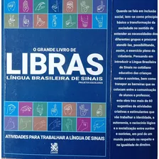 Livro O Grande Livro De Libras - Língua Brasileira De Sinais