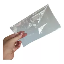 Envelope Pvc Transparente - Caixa Com125 Und