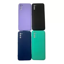 Carcasa Para Samsung A02s + Lamina De Vidrio Templado. 