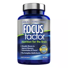 Focus Factor Brain Supplement Multivitamin Mejora La Memoria