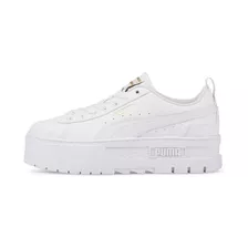 Tênis Puma Mayze Lth Color Puma White - Adulto 36 Br