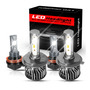 Kit Focos Led Para 2011-17 Renault Fluence Luz Blanca Faros Renault 9