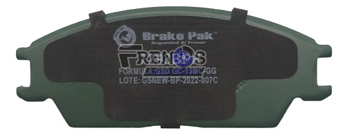 Pastilla Freno Del Brake Pak Para Hyundai Verna Foto 3