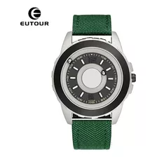 Relógio De Quartzo Magnético De Luxo Eutour E027