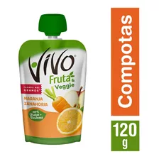 Compota Vivo Naranja,zanahoria 120gr(3unidad)-super