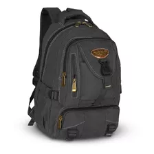 Mochila Bolsa Notebook Masculina Escolar Reforçada Lona 