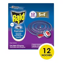 Caja X 288 Espirales Raid Espirales Country Fresh 5 En 1 8 H