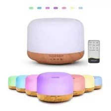 Difusor De Aromas Luces Leds Humidificador De Aire, Nuevo