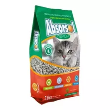 Piedras Para Gatos Absorsol Premium X 3,6 Kg X6 Unidades