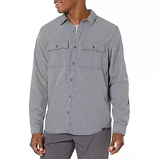 Prana Lost Sol Camisa De Manga Larga Ajuste Estándar Nautica