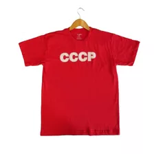  Camiseta Cccp União Soviética Rússia Tripalium 100% Algodão