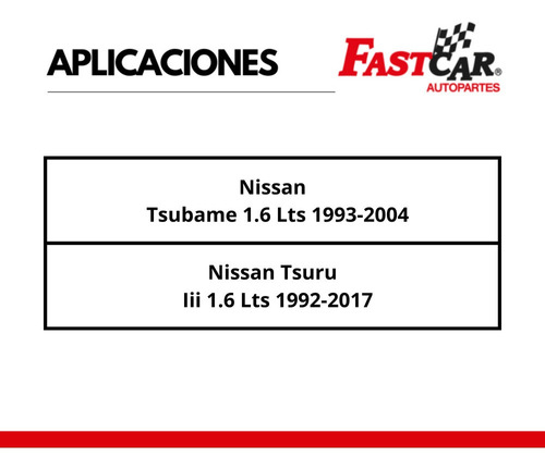 2 Amortiguador Delanteros Nissan Tsuru Iii 1.6 Lts 1992-2017 Foto 2