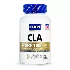 Quemador De Grasa Cla Pure 1000 Usn 90 Tab - Adelgazante Sabor Sin Sabor