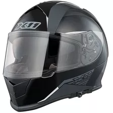 Capacete X11 Revo - 64 - Preto E Branco