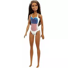 Barbie Doll Usa Olympic Swimmer - Nikki Afroamericana Con Tr