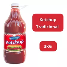 Ketchup Tradicional 3kg Lanchcero Garrafa Pet - Food Service