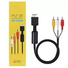 Cable Av Video Audio Stereo Playstation Ps2/ Ps3