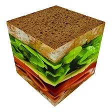 Cubo Tipo Rubik V-cube Sandwich 3x3 Flat