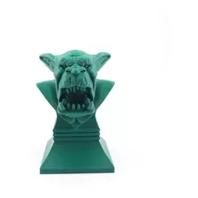 Busto Orc 3d Rpg War Escultura Enfeite Decoração Casa Quarto