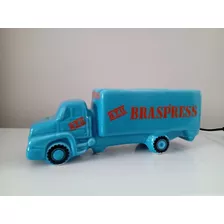 Miniatura Antiga Caminhão Braspress - Porta Canetas Ler Desc