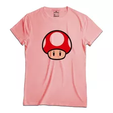 Camisa Camiseta Cogumelo Super Mario Bros Nls Em Oferta