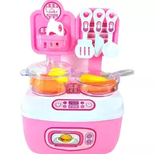 Set Cocina Juguete Niños Juego De Rol 18 Accesorios