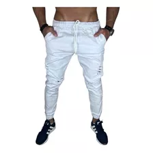 Calças Masculina Jogger Elástico Exército Camuflada