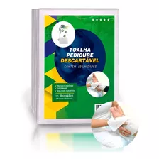 Toalha Descartável Pedicure Viscose 30x40 Cm 50 Und