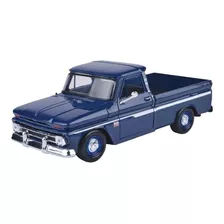 Auto Colección Chevy C10 Fleetside 1966 1:24 - Motor Max