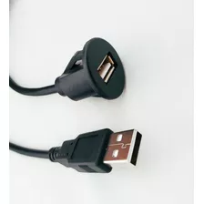 Cabo Usb 2.0 Extensão Veicular Para Central Multimídia 1m