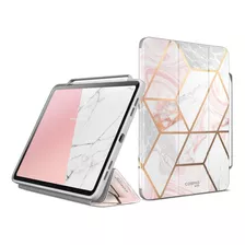 Funda Para iPad Pro De 11.0 Diseno De Marmol Blanco