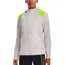 Chamarra Running Under Armour Run Anywhere Gris Mujer 137681