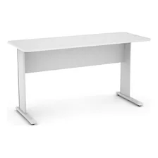 Mesa Gerencia Aretto 134x65x74 Sem Gavetas Cinza - Pandin