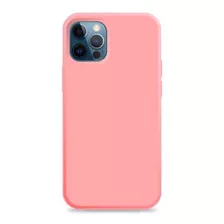 Carcasa Silicona Compatible Iph 12 Pro Max Rosado