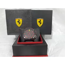Reloj De Caballero Scuderia Ferrari Trabajando Perfecto