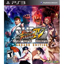 Jogo Ps3 Street Fighter Iv Arcade Edition Lacrado+ Nf/e