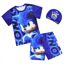 Conjunto De Bañador Infantil Sonic El Erizo