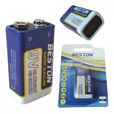 Batería Alcalina 9v Beston Bst-6lr61-bp1 0 Mercurio Pila