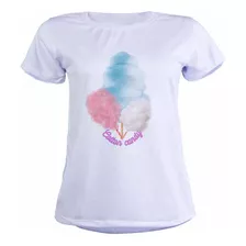 Camiseta Feminina Algodão Doce Cotton I1319