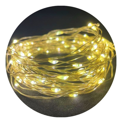 Fio De Fada Led Decoração Cordão De Luz 10mts