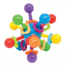 Brinquedo Atomic Ball Chocalho Hastes Flexíveis Buba Baby