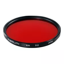 Filtro Marumi Rojo R2 Red Corrector P/ Blanco Y Negro Ø 55mm