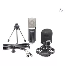 Kit Microfone Condensador C/ Shockmount Standard Sm700 Set Cor Preto