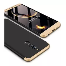 Huawei Mate 10 Lite - Funda Carcasa Dorada Protección Total