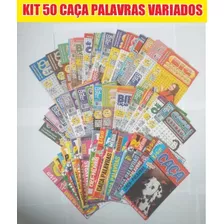 50 Revistas Caça Palavras - Sem Repetições