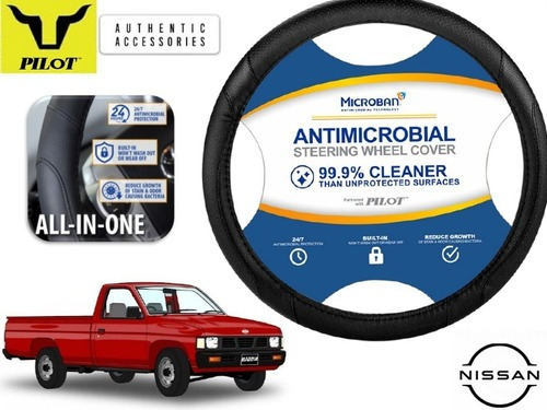 Funda Cubrevolante Negro Antimicrobial Nissan D21 2005 Foto 4