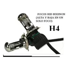 Focos 55w Hid Bixenon H4 Alta Y Baja En Un Solo Foco Unidad