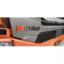 Emblema P360 Em Acrílico Para Caminhão Scania