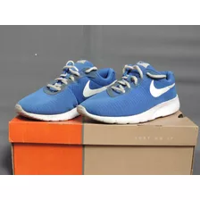 Zapatillas Nike Tanjun Niños Azul Francia Talle 38 Ar